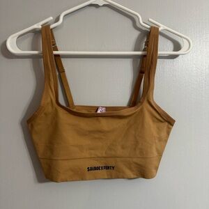Savage X Fenty by Rihanna Seamless Tan Bralette Top Size XL